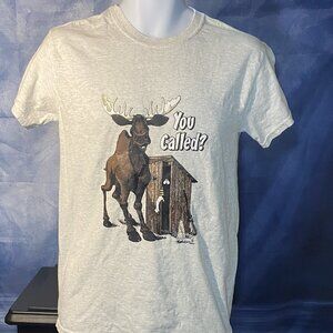 New You Called adult unisex ASH colored Tee Shirt